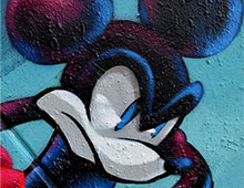 Fresque Mickey