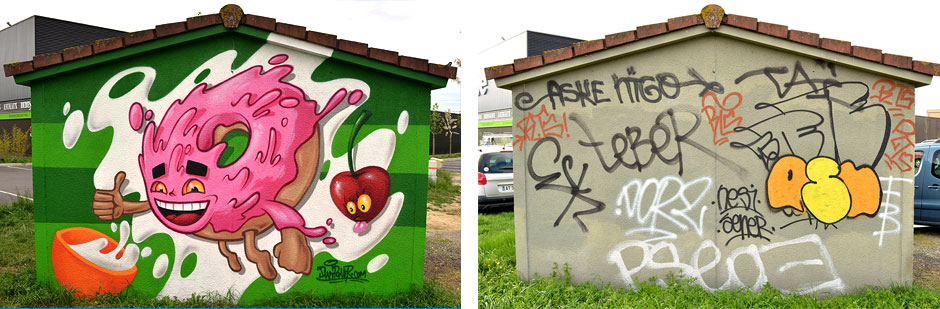 graffiti-donut-labège-swip-swiponer-deco-graff-toulouse-wxp-animation-avant-apres