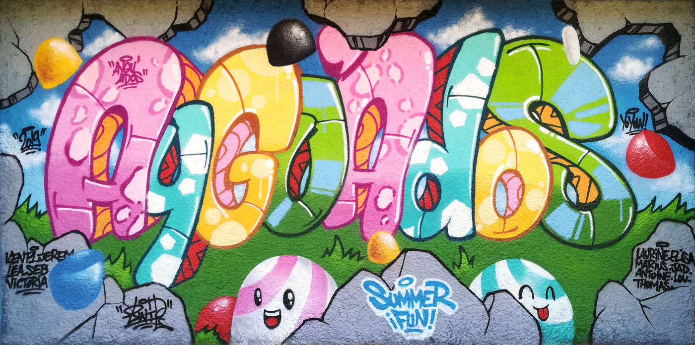 Animation graffiti Aygu Ados